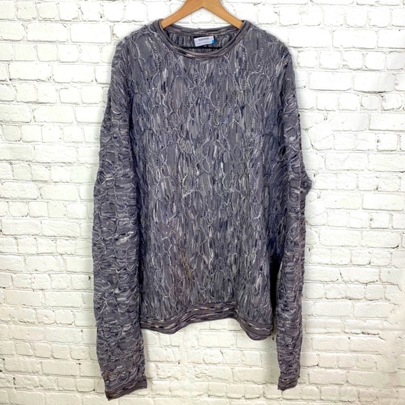 COOGI Other - Vintage COOGI Grey Sweater 3XL